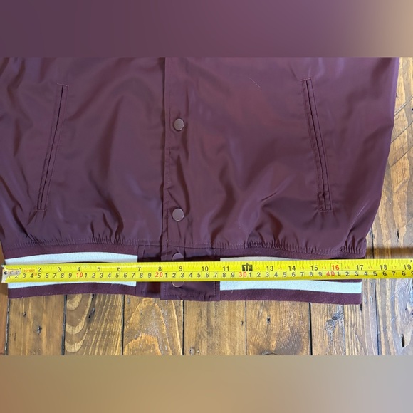 Goodfellow & Co Men's Burgundy Bomber Jacket - Picture 11 of 14